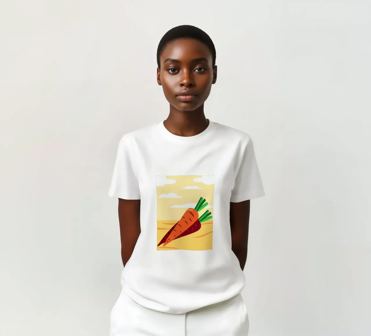 Carote fresche t-shirt da OFFICIAL FRUIT & VEGETABLES