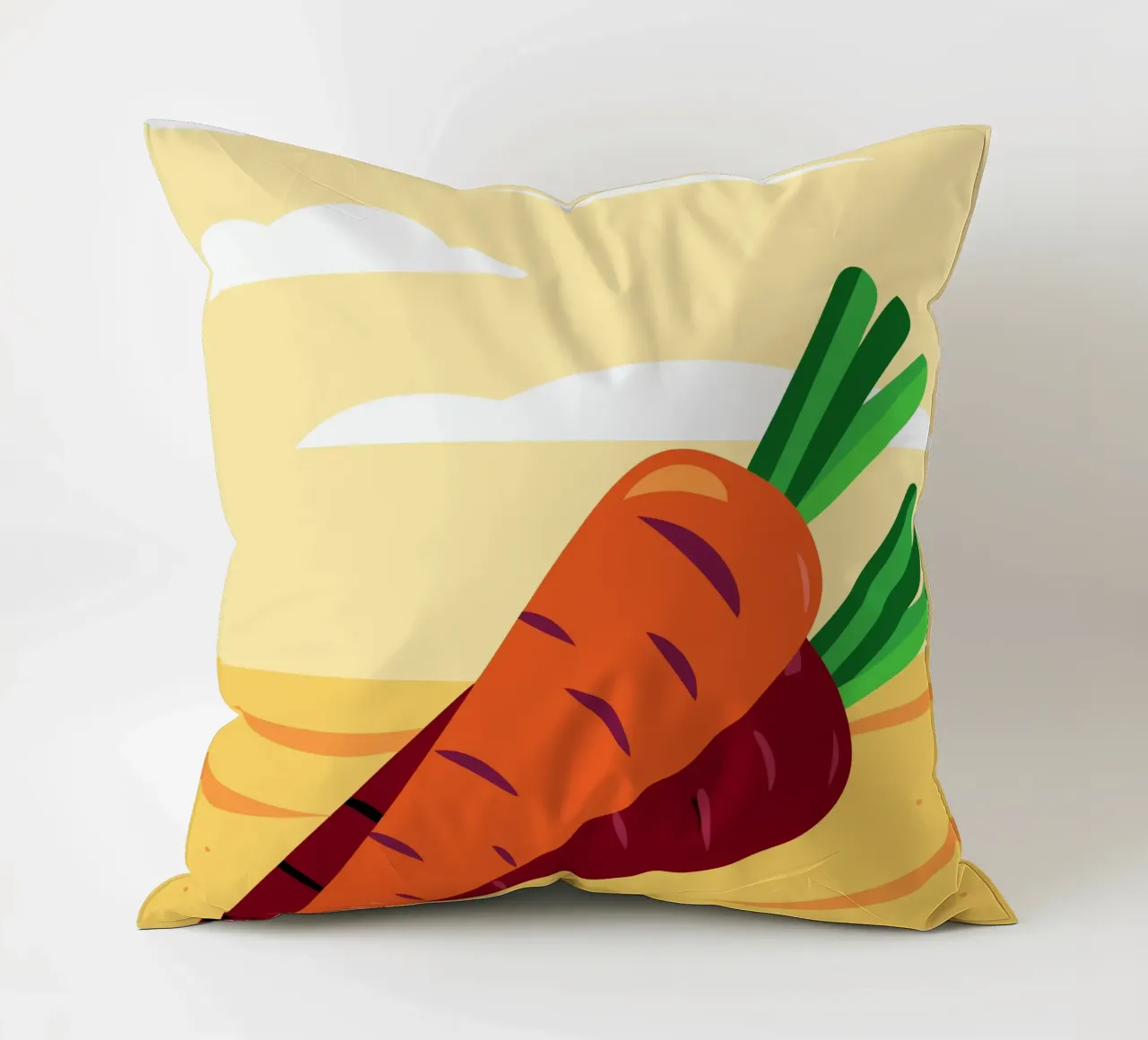 Carote fresche cuscino da OFFICIAL FRUIT & VEGETABLES