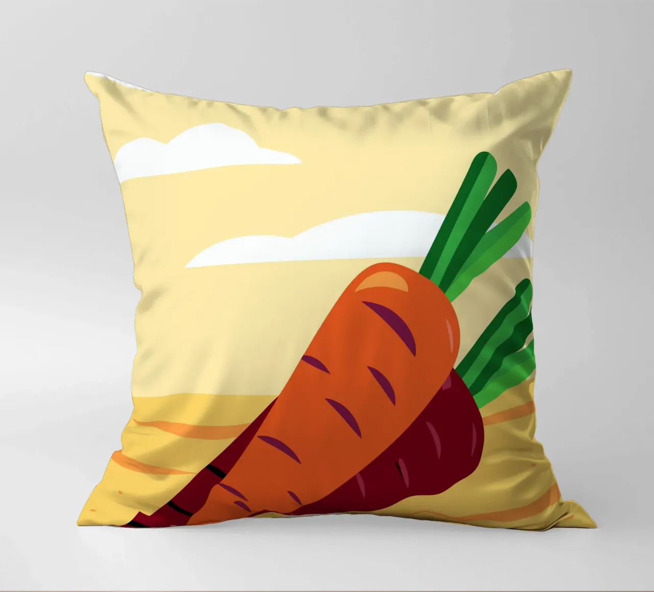 Carote fresche cuscino da OFFICIAL FRUIT & VEGETABLES