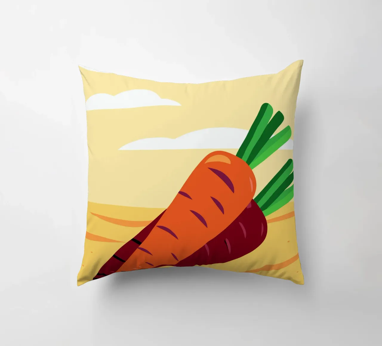 Carote fresche cuscino da OFFICIAL FRUIT & VEGETABLES