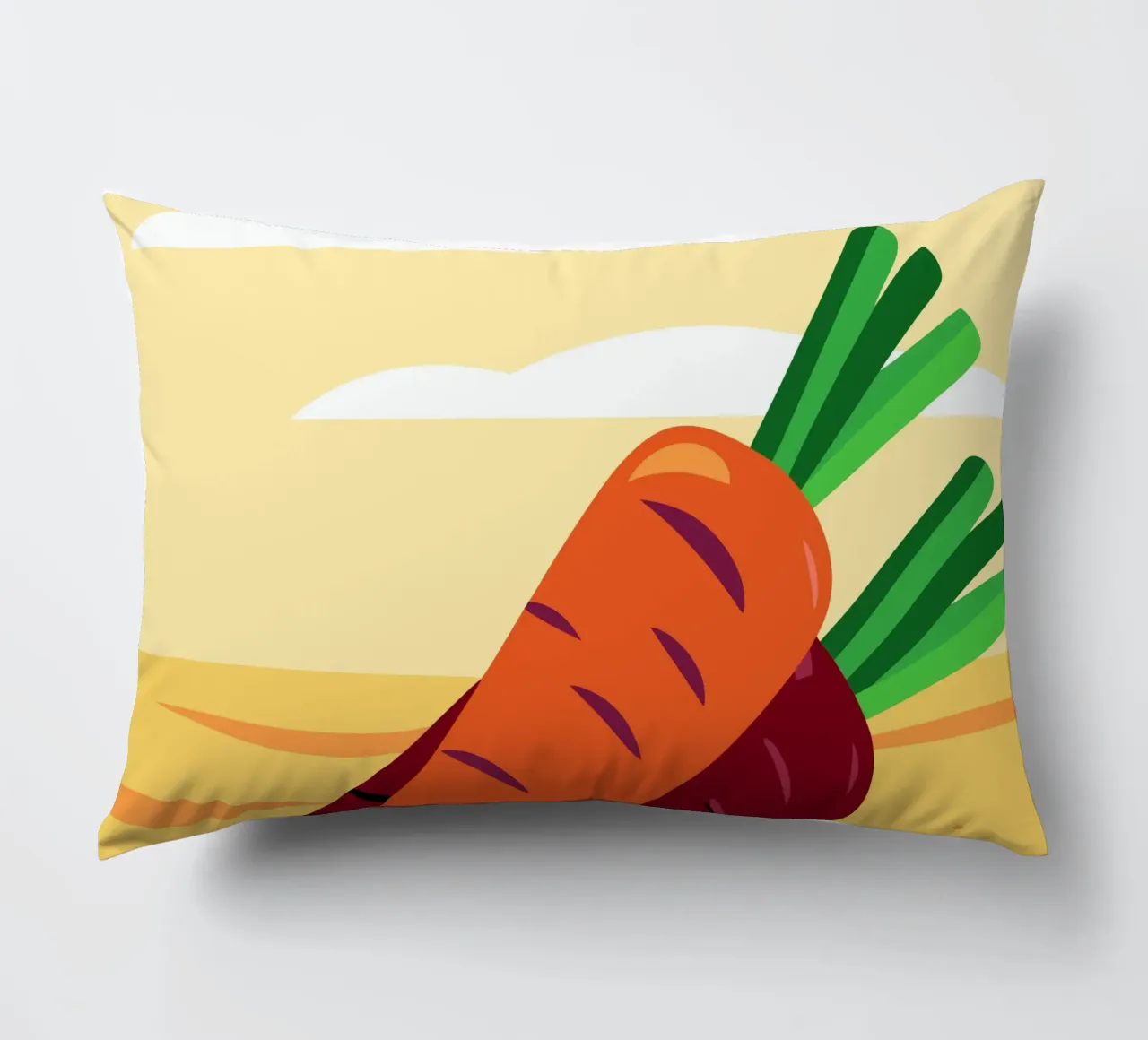 Carote fresche cuscino da OFFICIAL FRUIT & VEGETABLES