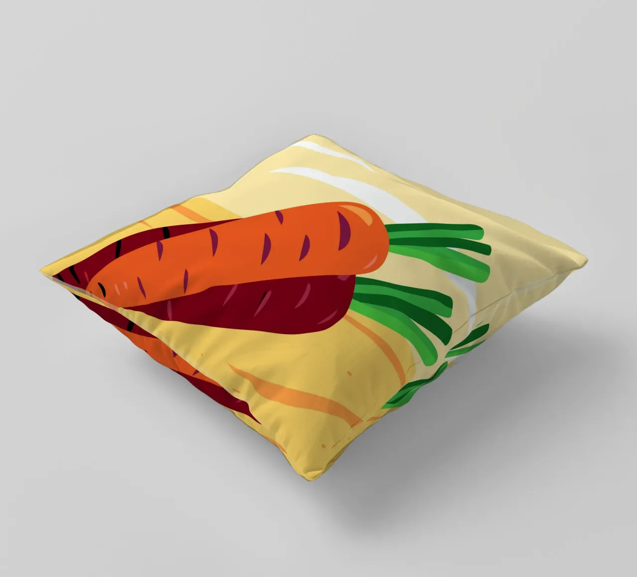 Carote fresche cuscino da OFFICIAL FRUIT & VEGETABLES
