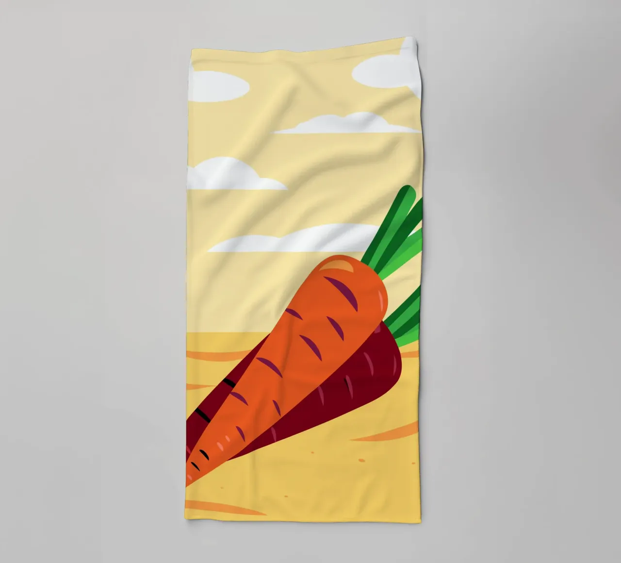 Carote fresche asciugamano da bagno da OFFICIAL FRUIT & VEGETABLES