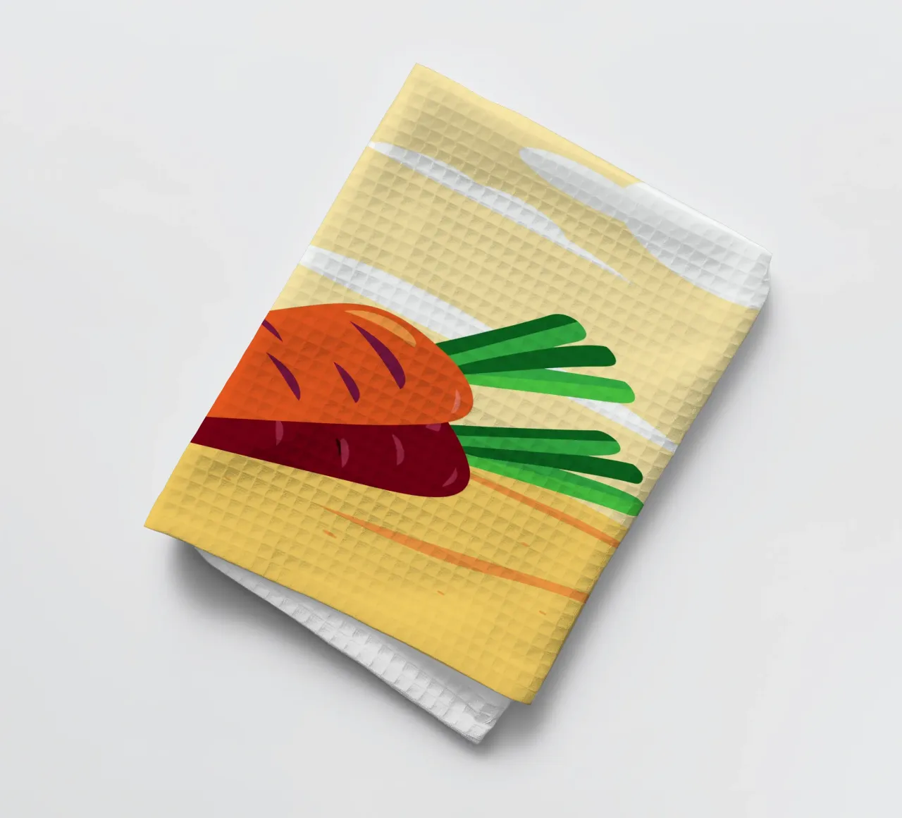 Carote fresche canovaccio da cucina da OFFICIAL FRUIT & VEGETABLES