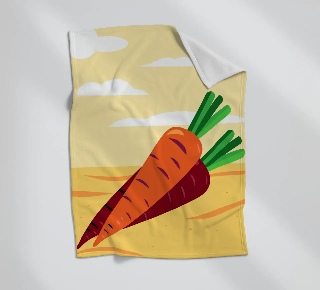 Carote fresche coperta in pile da OFFICIAL FRUIT & VEGETABLES
