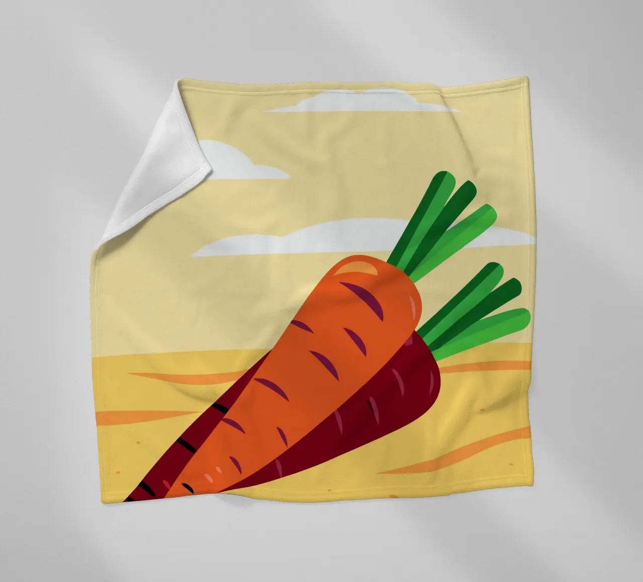 Carote fresche coperta in pile da OFFICIAL FRUIT & VEGETABLES