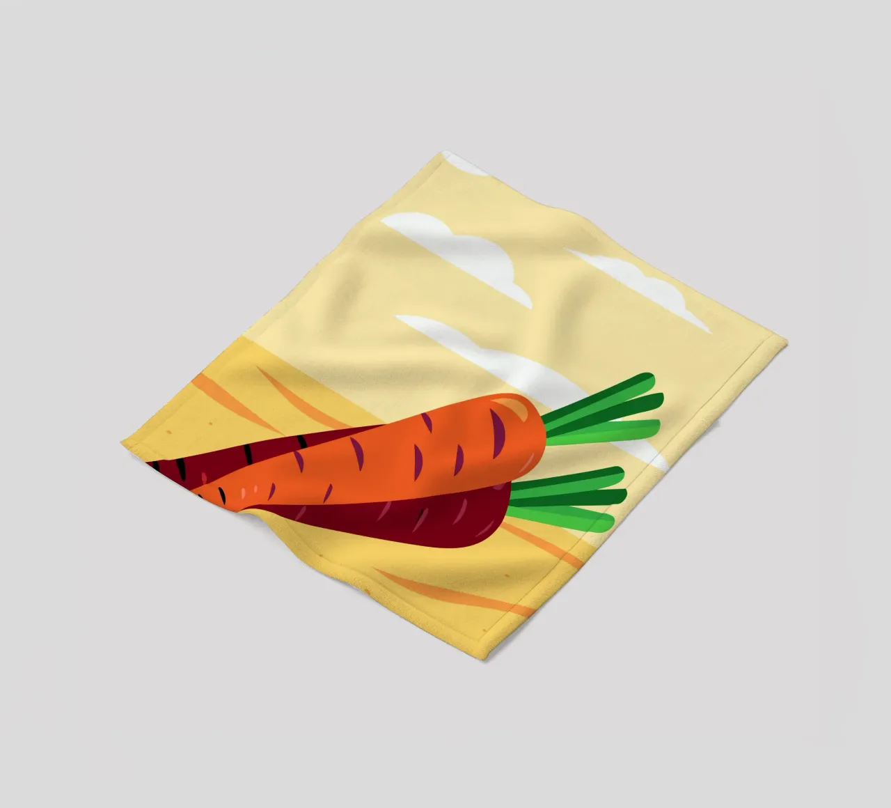 Carote fresche coperta in pile da OFFICIAL FRUIT & VEGETABLES