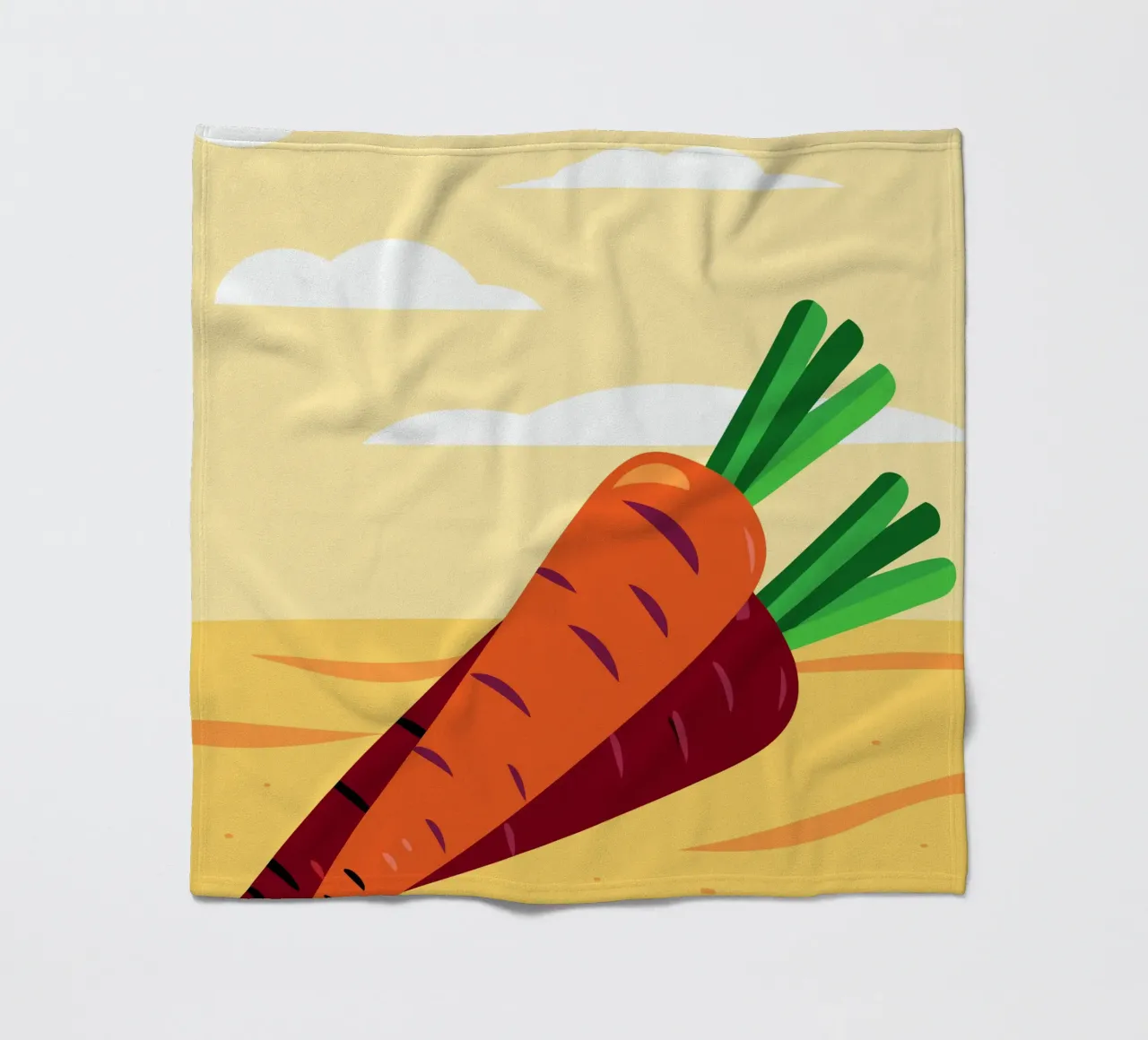 Carote fresche coperta in pile da OFFICIAL FRUIT & VEGETABLES