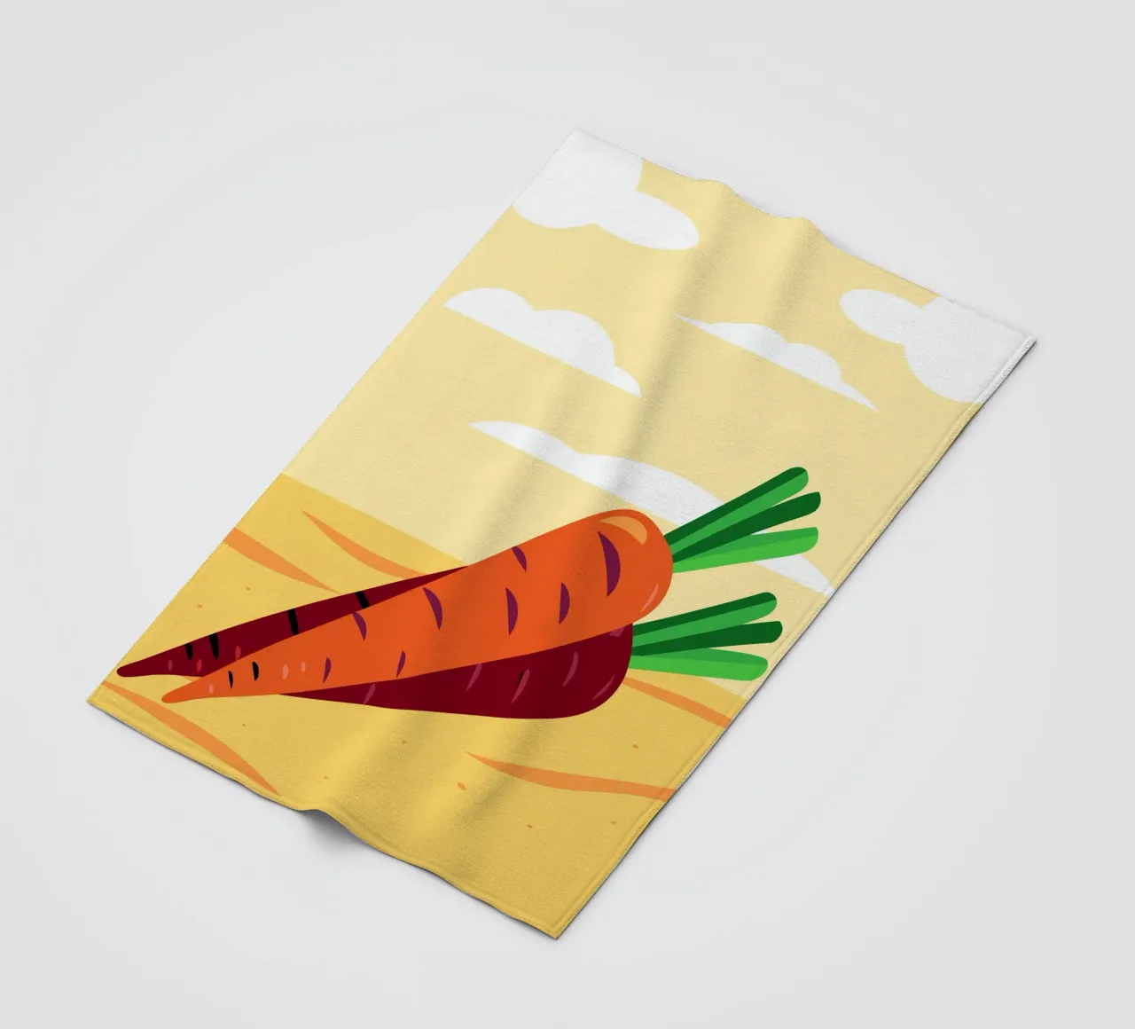 Carote fresche coperta in pile da OFFICIAL FRUIT & VEGETABLES