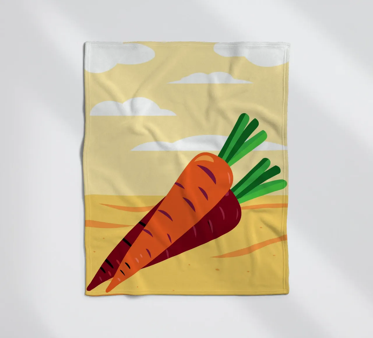 Carote fresche coperta in pile da OFFICIAL FRUIT & VEGETABLES