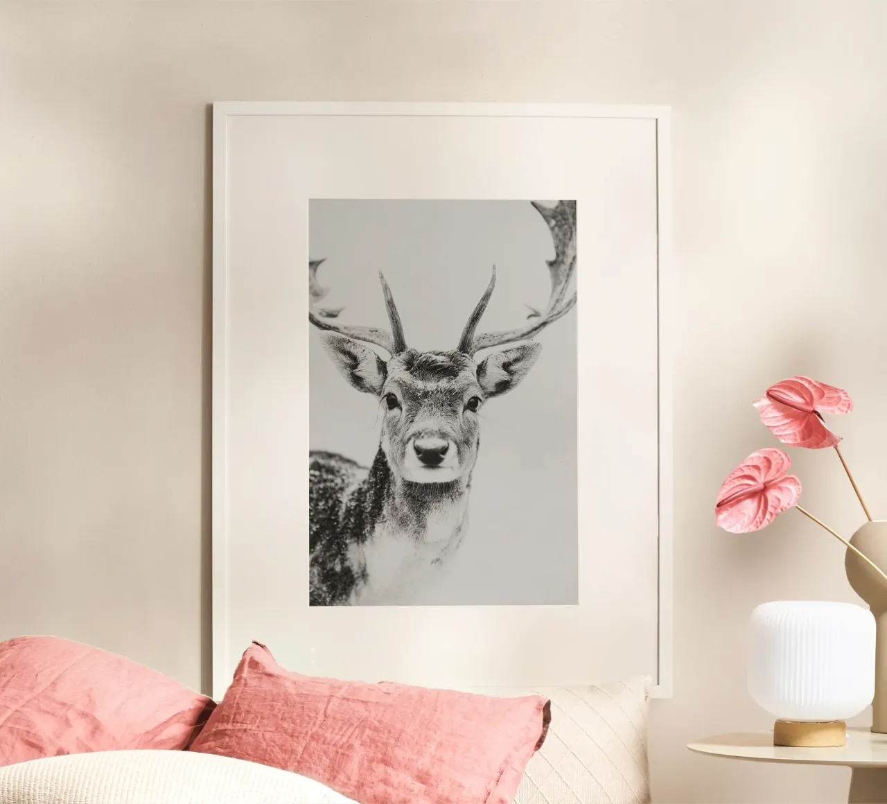 Winter Deer poster da treechild