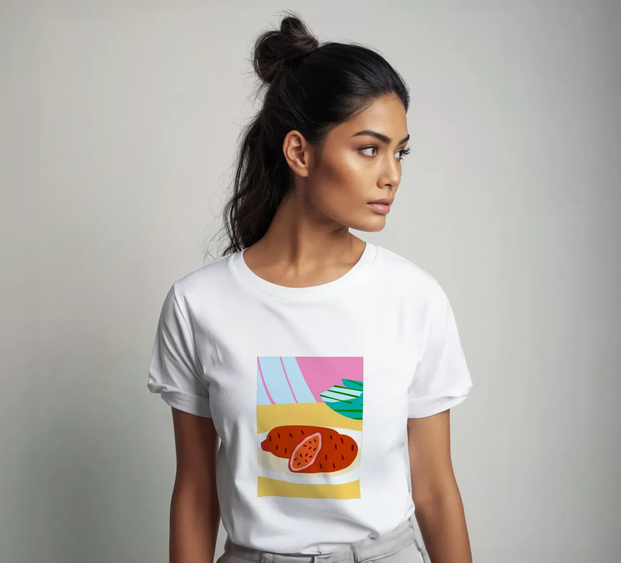 Patate dolci fresche t-shirt da OFFICIAL FRUIT & VEGETABLES