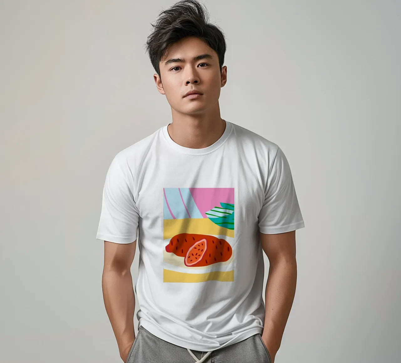 Patate dolci fresche t-shirt da OFFICIAL FRUIT & VEGETABLES