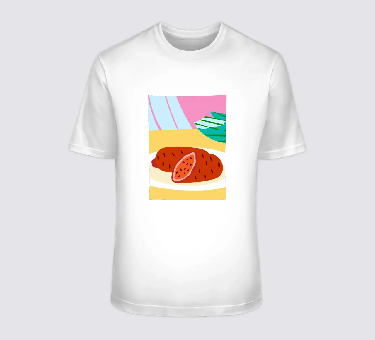 Patate dolci fresche t-shirt da OFFICIAL FRUIT & VEGETABLES