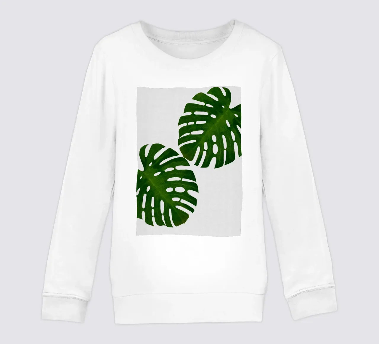 Foglia di Monstera II felpa bambino da Orara Studio