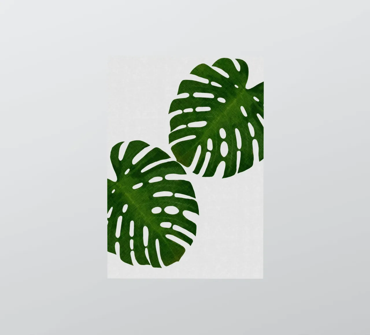 Monstera Leaf II sticker by Orara Studio