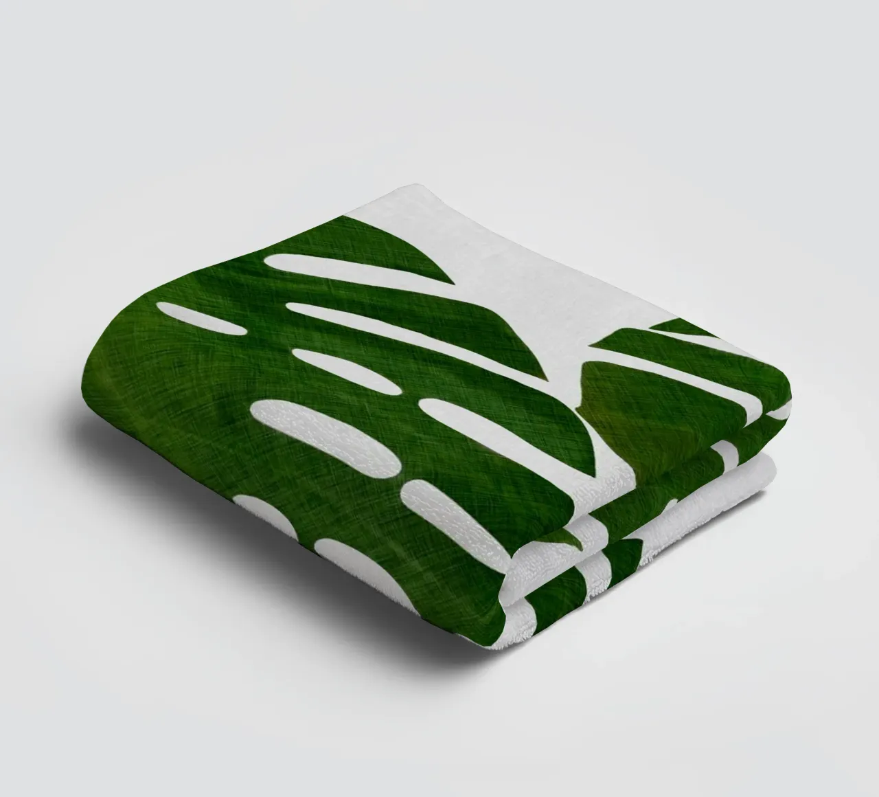 Foglia di Monstera II asciugamano da bagno da Orara Studio