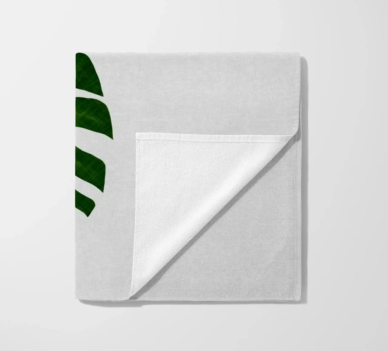 Foglia di Monstera II telo mare da Orara Studio