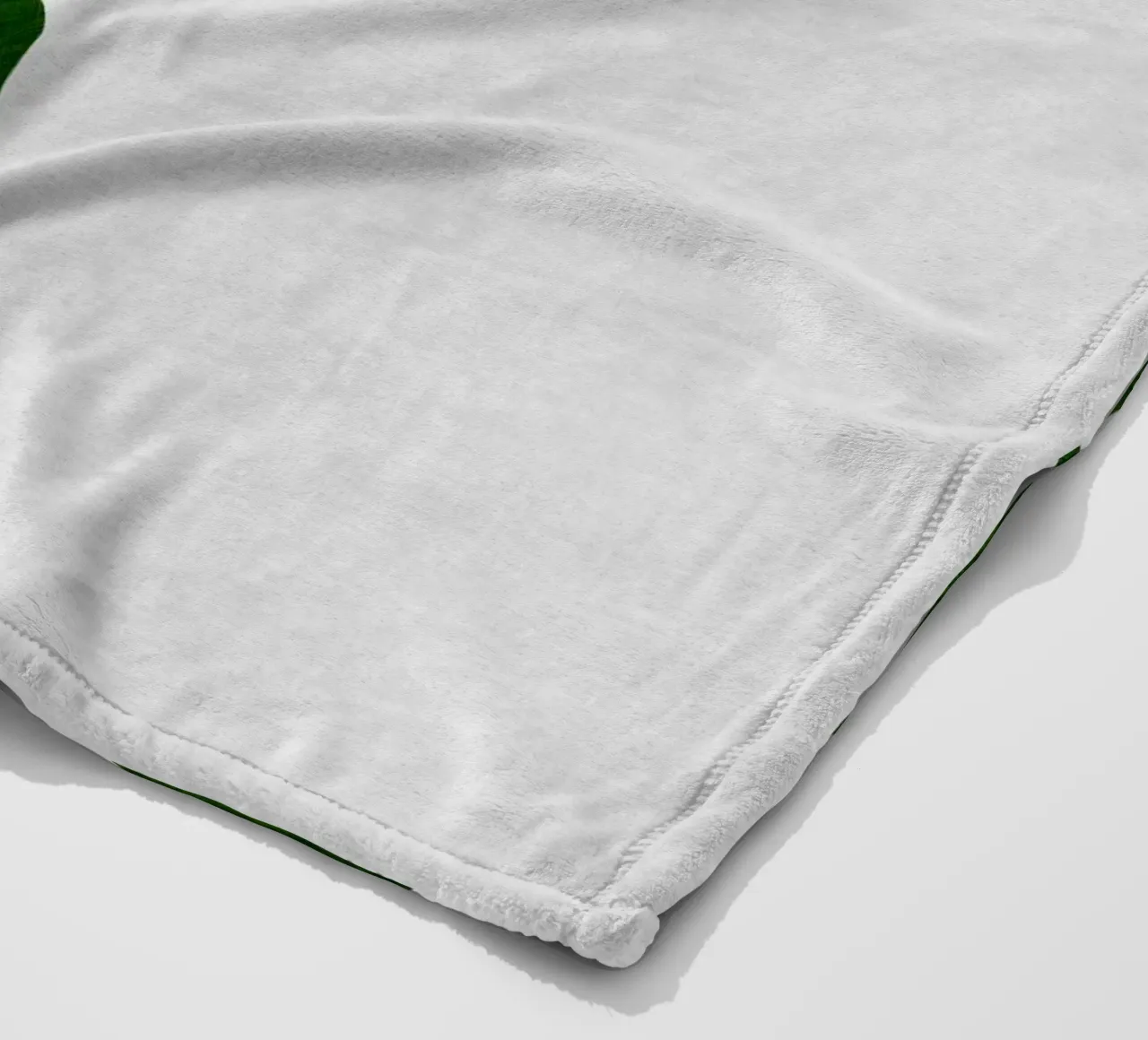 Monstera Leaf II fleece blanket by Orara Studio