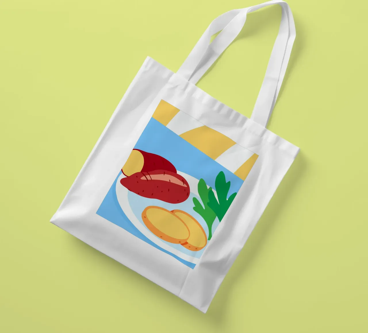 Patate dolci fresche borsa in juta da OFFICIAL FRUIT & VEGETABLES