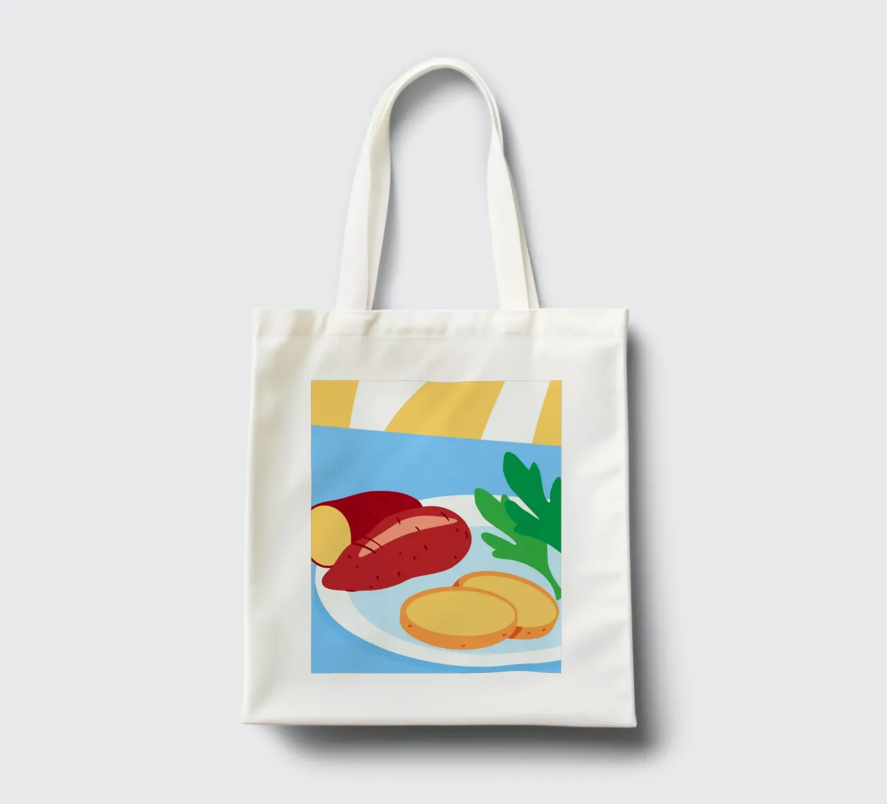 Patate dolci fresche borsa in juta da OFFICIAL FRUIT & VEGETABLES