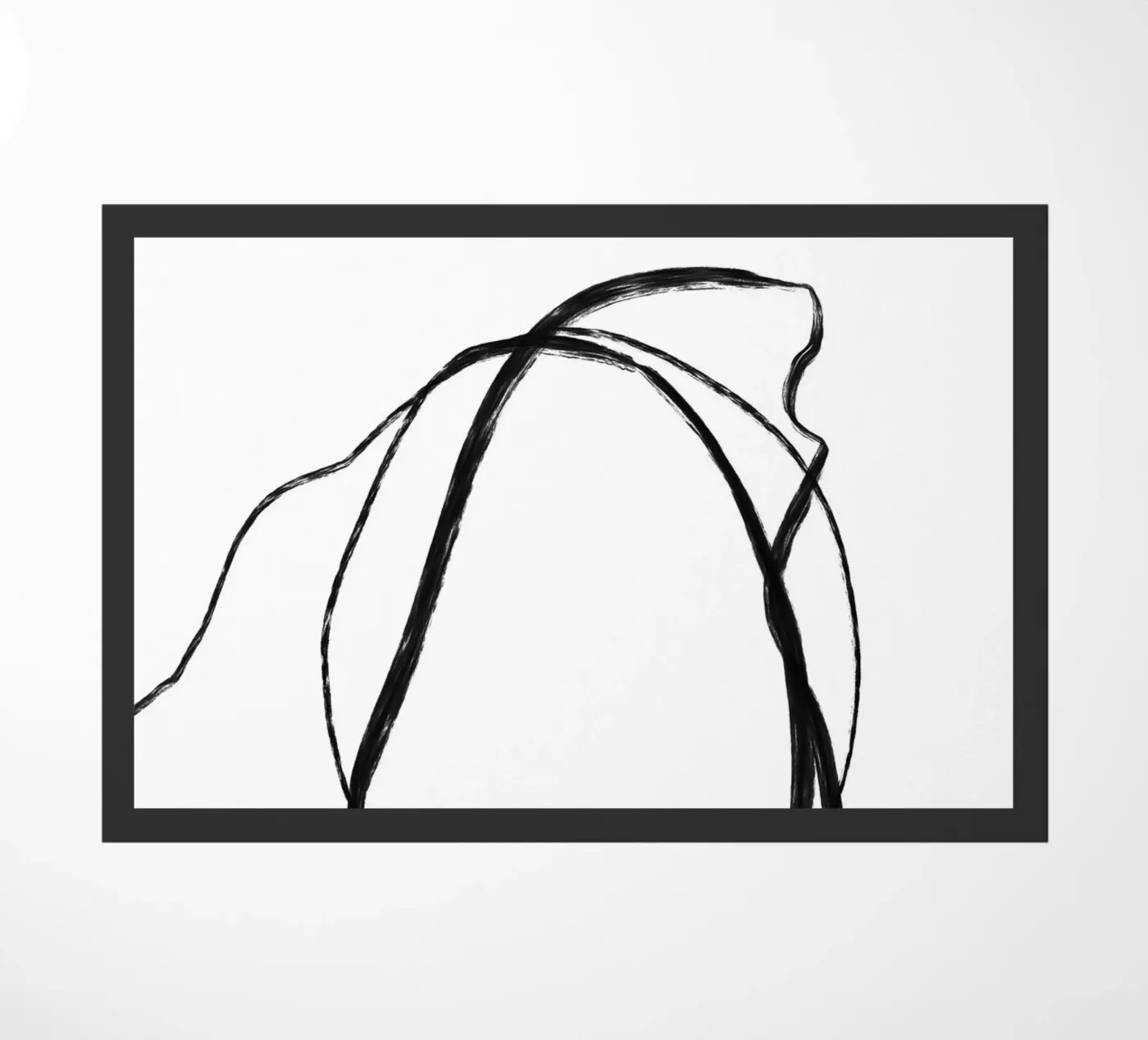 Circle One Fußmatte von Studio B