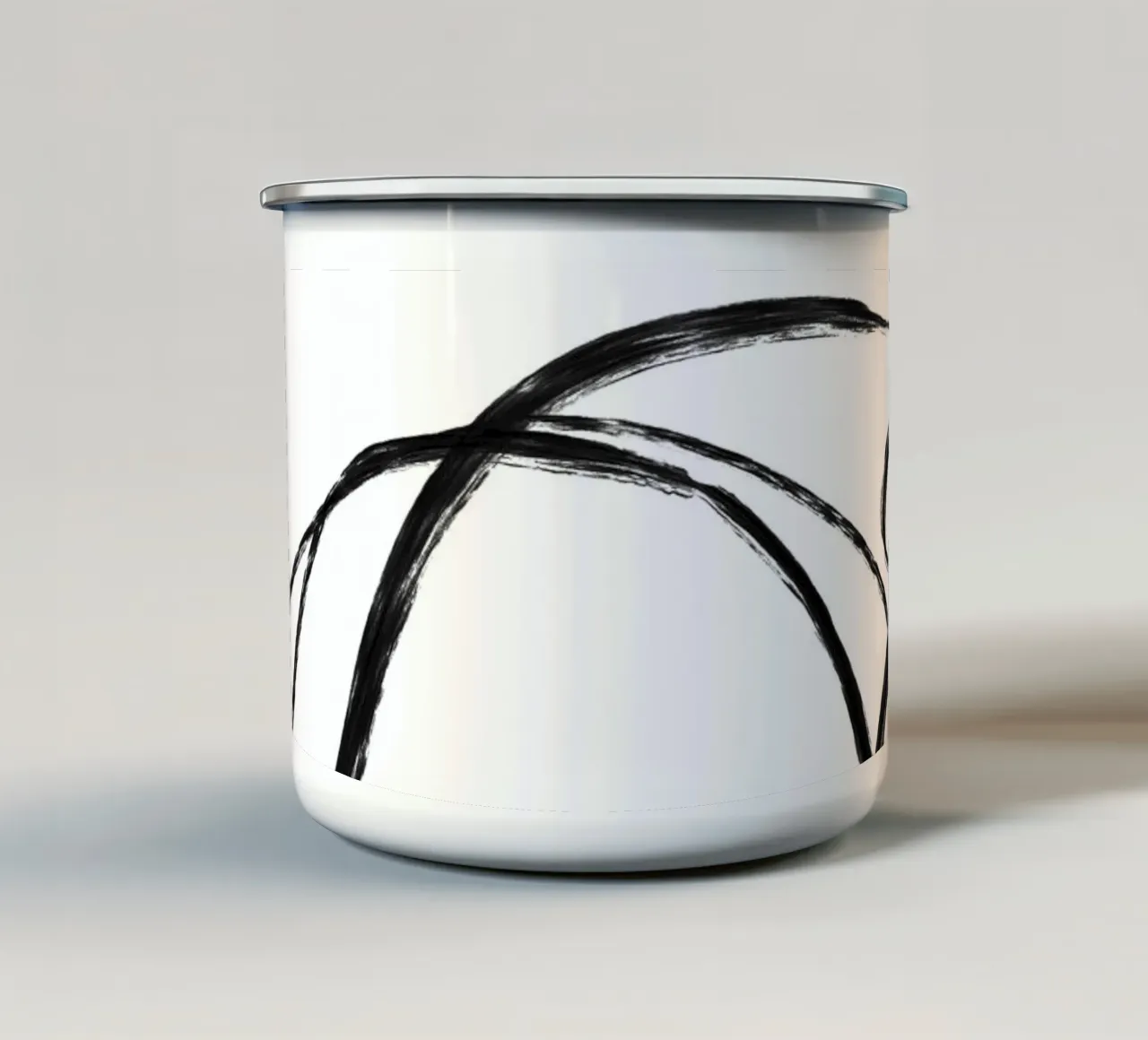 Circle One tazza in smalto da Studio B