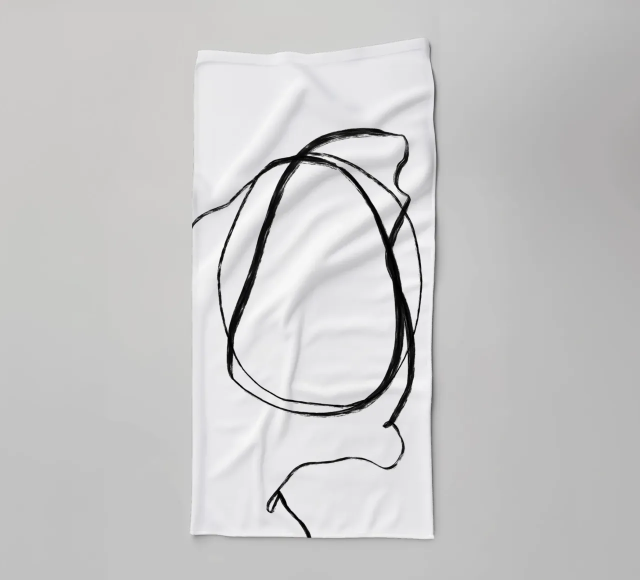 Circle One badhanddoek van Studio B