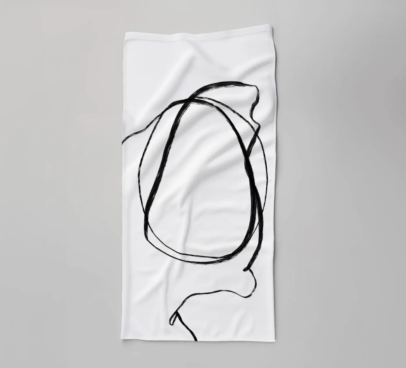 Circle One badhanddoek van Studio B