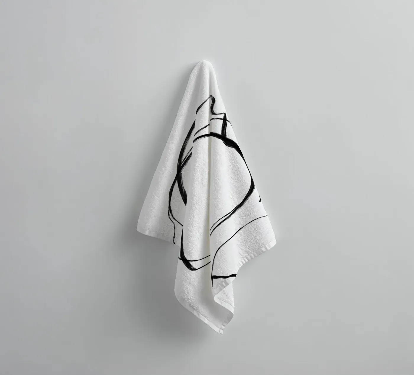 Circle One badhanddoek van Studio B