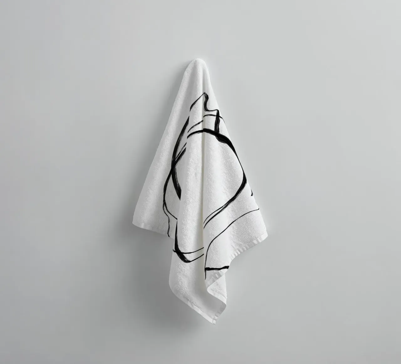 Circle One badhanddoek van Studio B