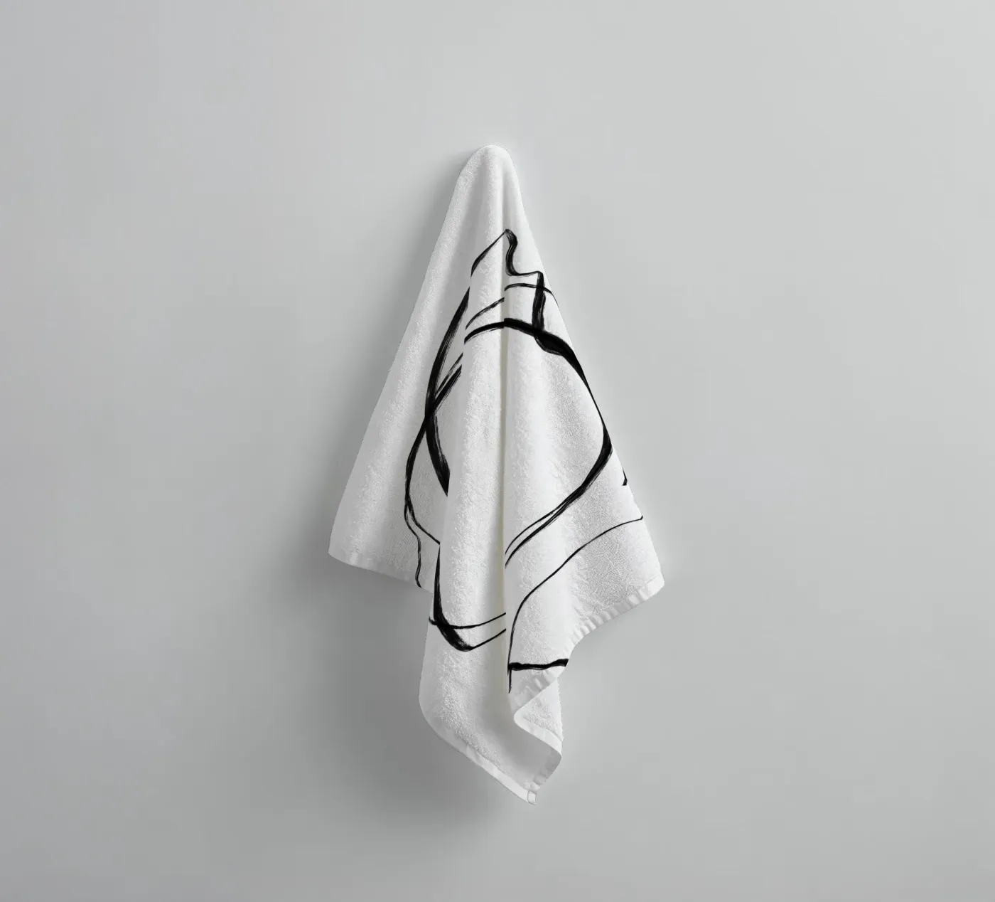 Circle One badhanddoek van Studio B