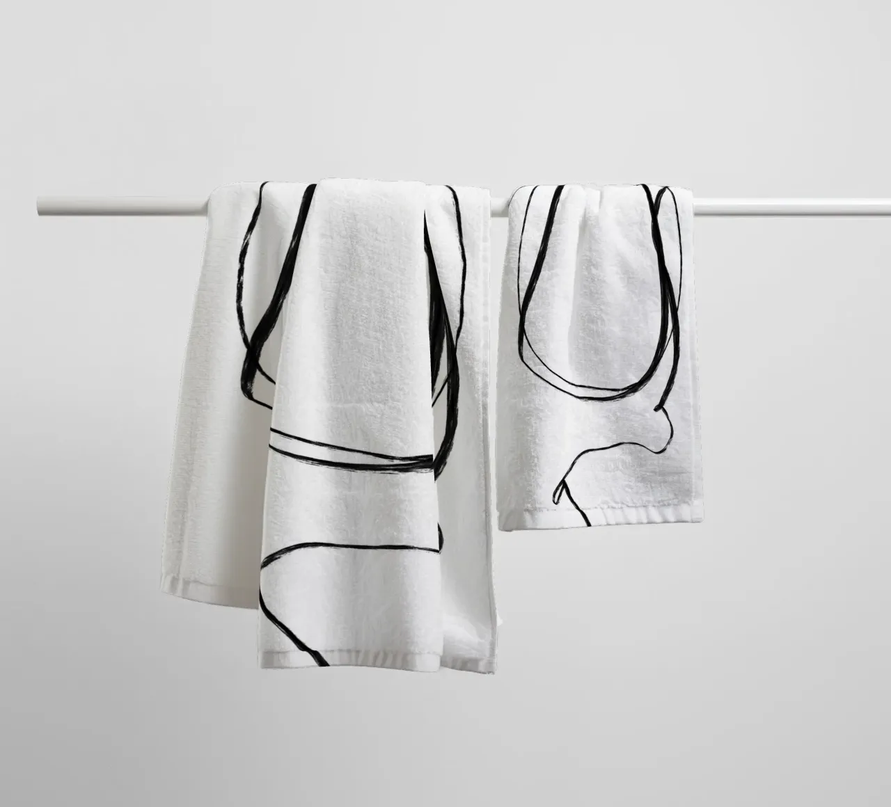 Circle One badhanddoek van Studio B