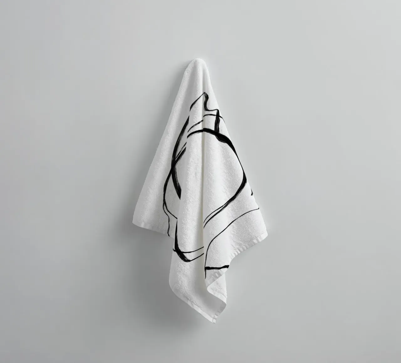 Circle One badhanddoek van Studio B