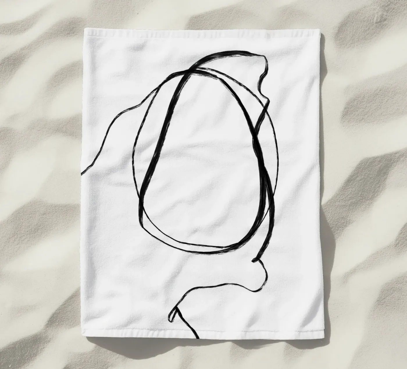 Circle One strandhanddoek van Studio B