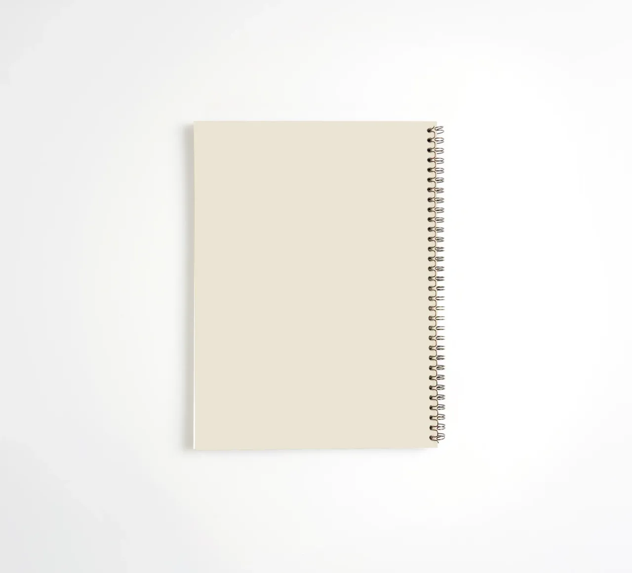 Together – Minimal Abstract Shapes Art in Neutral Colors spiral notebook by Aralyn