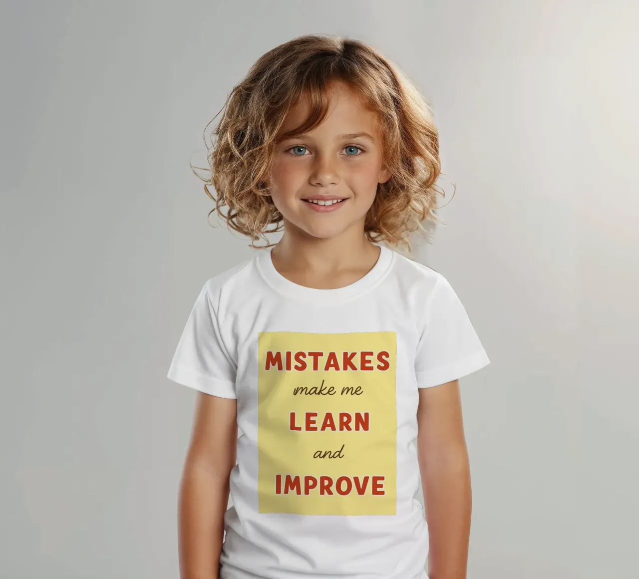 Gli errori mi fanno imparare e migliorare t-shirt bambini da Botania