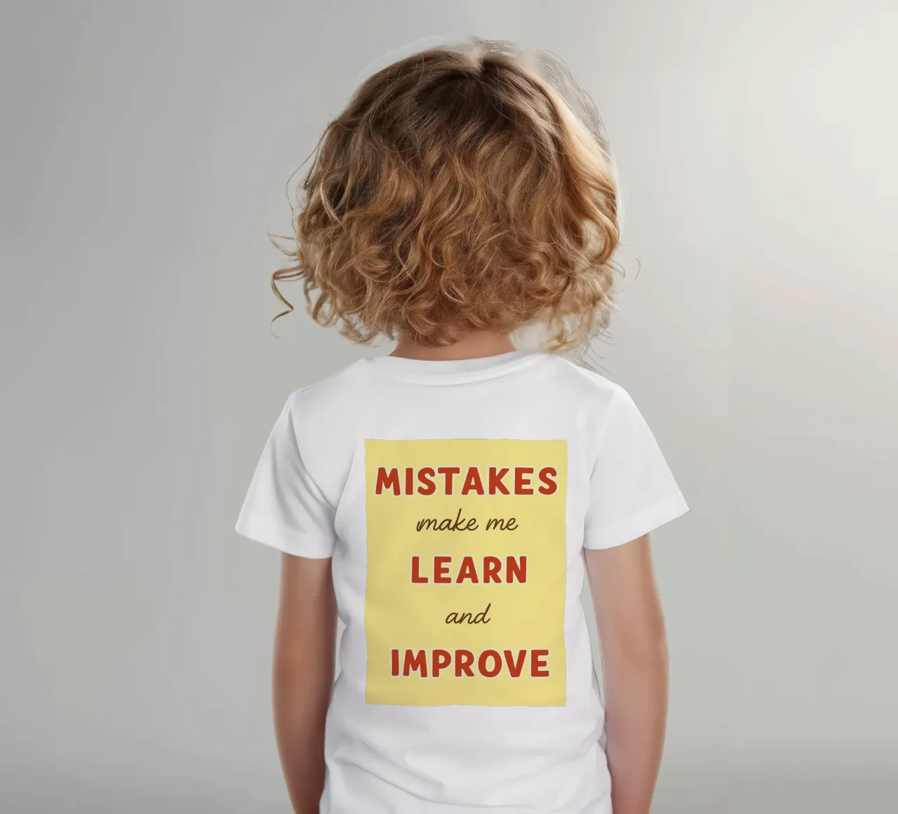 Gli errori mi fanno imparare e migliorare t-shirt bambini da Botania