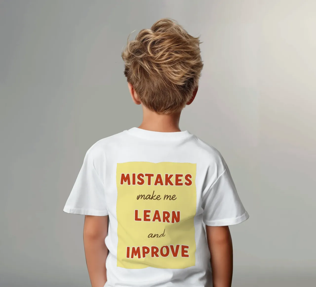 Gli errori mi fanno imparare e migliorare t-shirt bambini da Botania