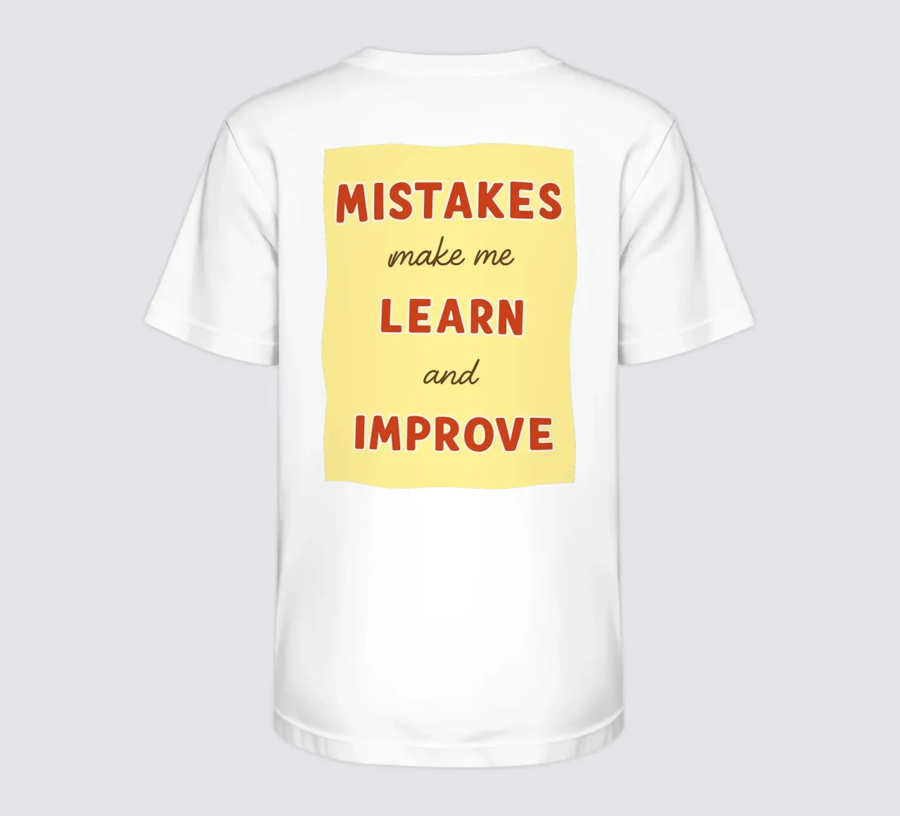 Gli errori mi fanno imparare e migliorare t-shirt bambini da Botania