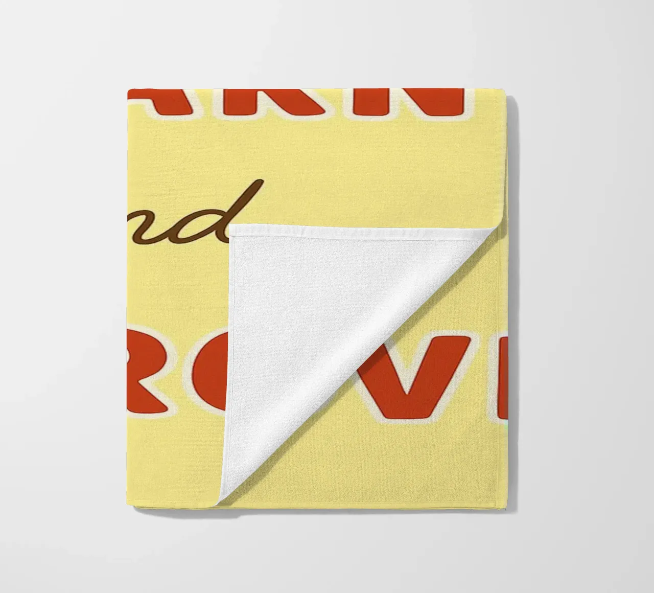 Aus Fehlern lerne ich und verbessere mich Strandtuch von Botania