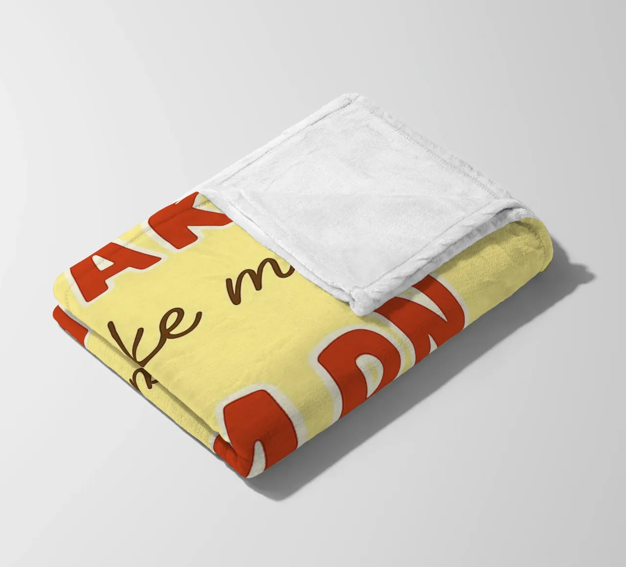 mistakes make me learn and improve fleece blanket by Botania