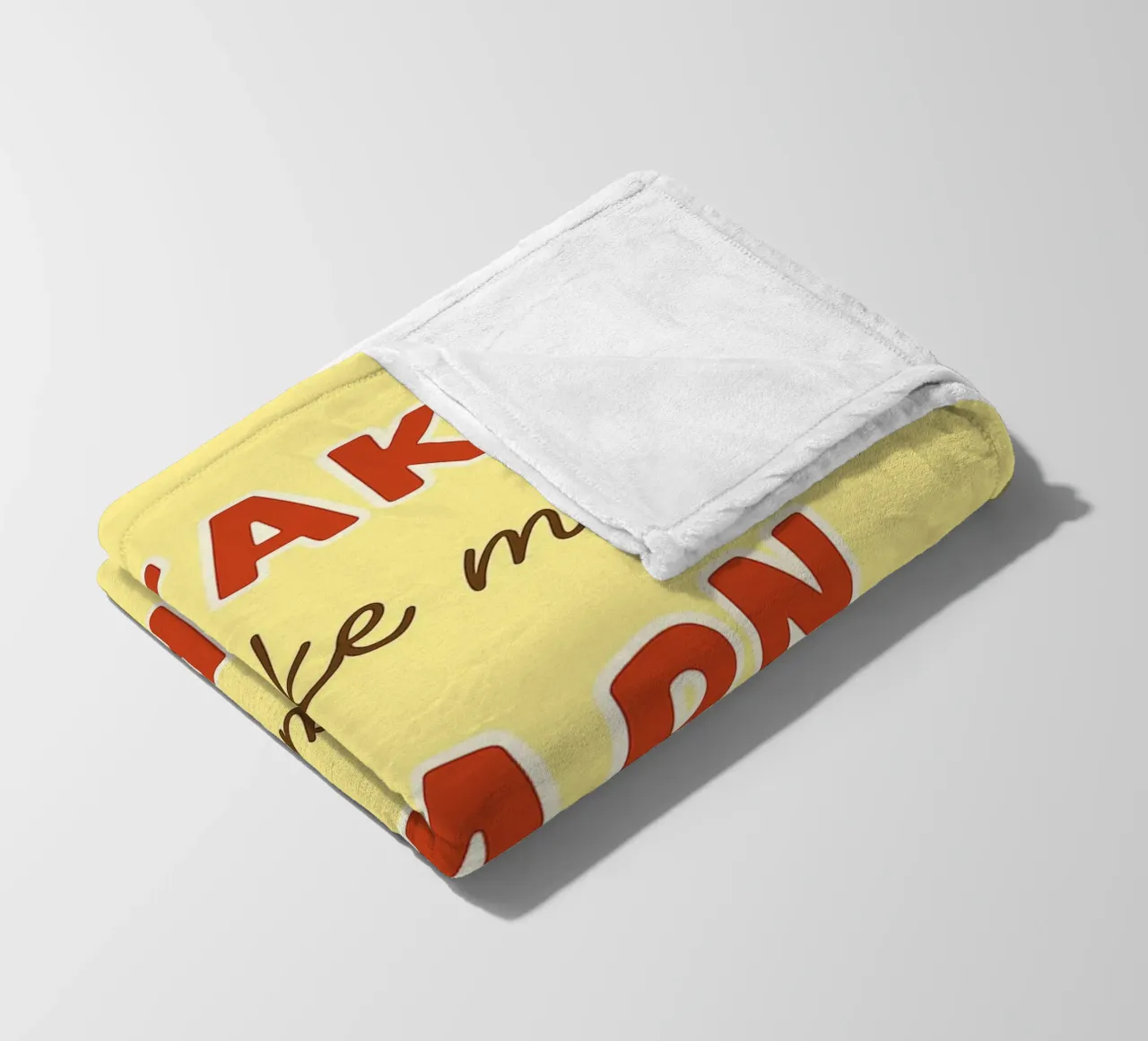 mistakes make me learn and improve fleece blanket by Botania