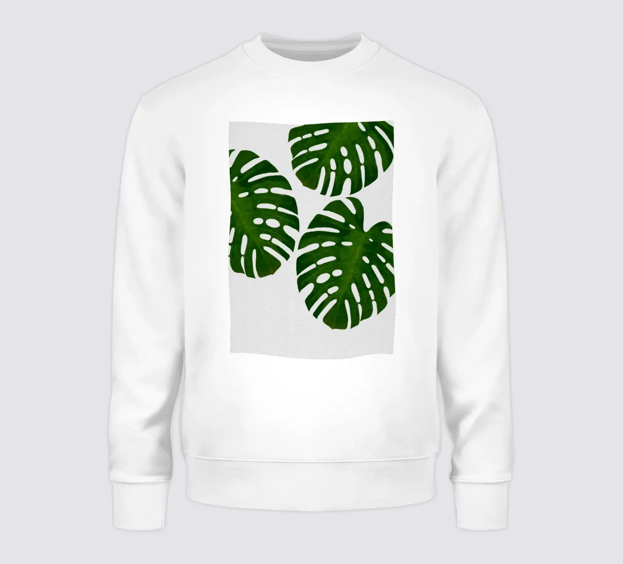 Monstera Foglia III felpa da Orara Studio