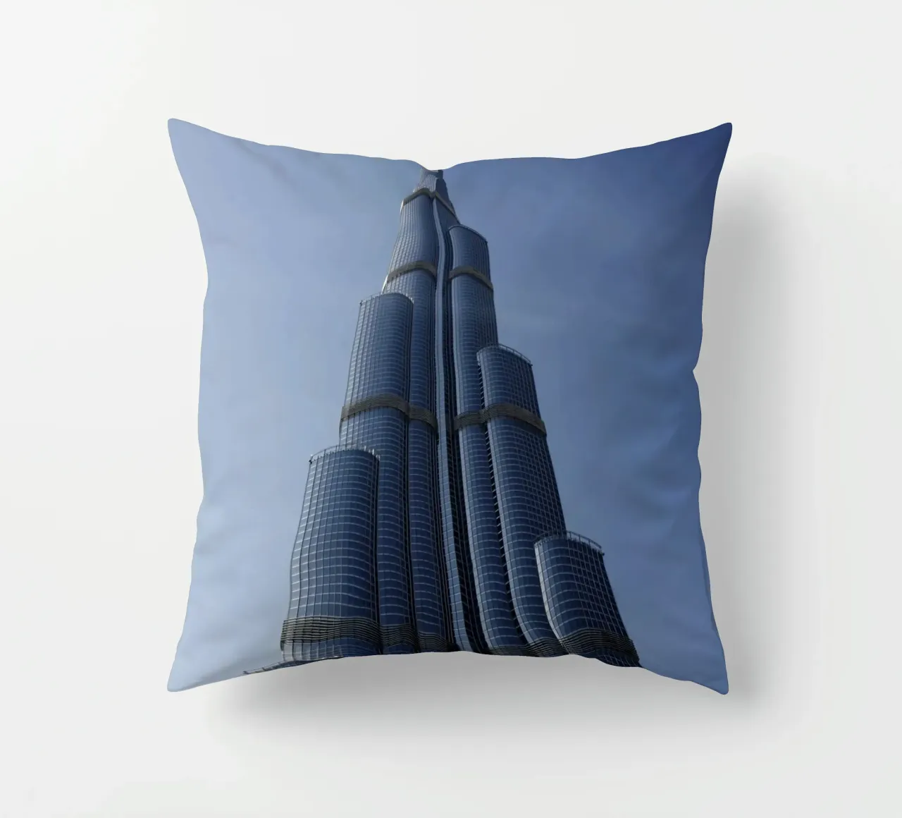 Burj Khalifa, Abudabi, VAE cuscino da art picture