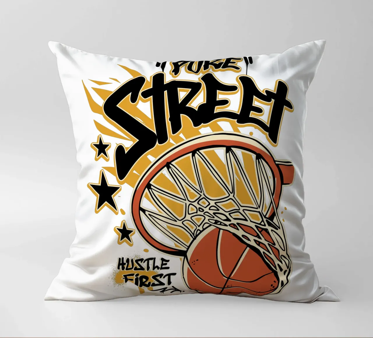 Hustle First Street Basket cuscino da TeeLab