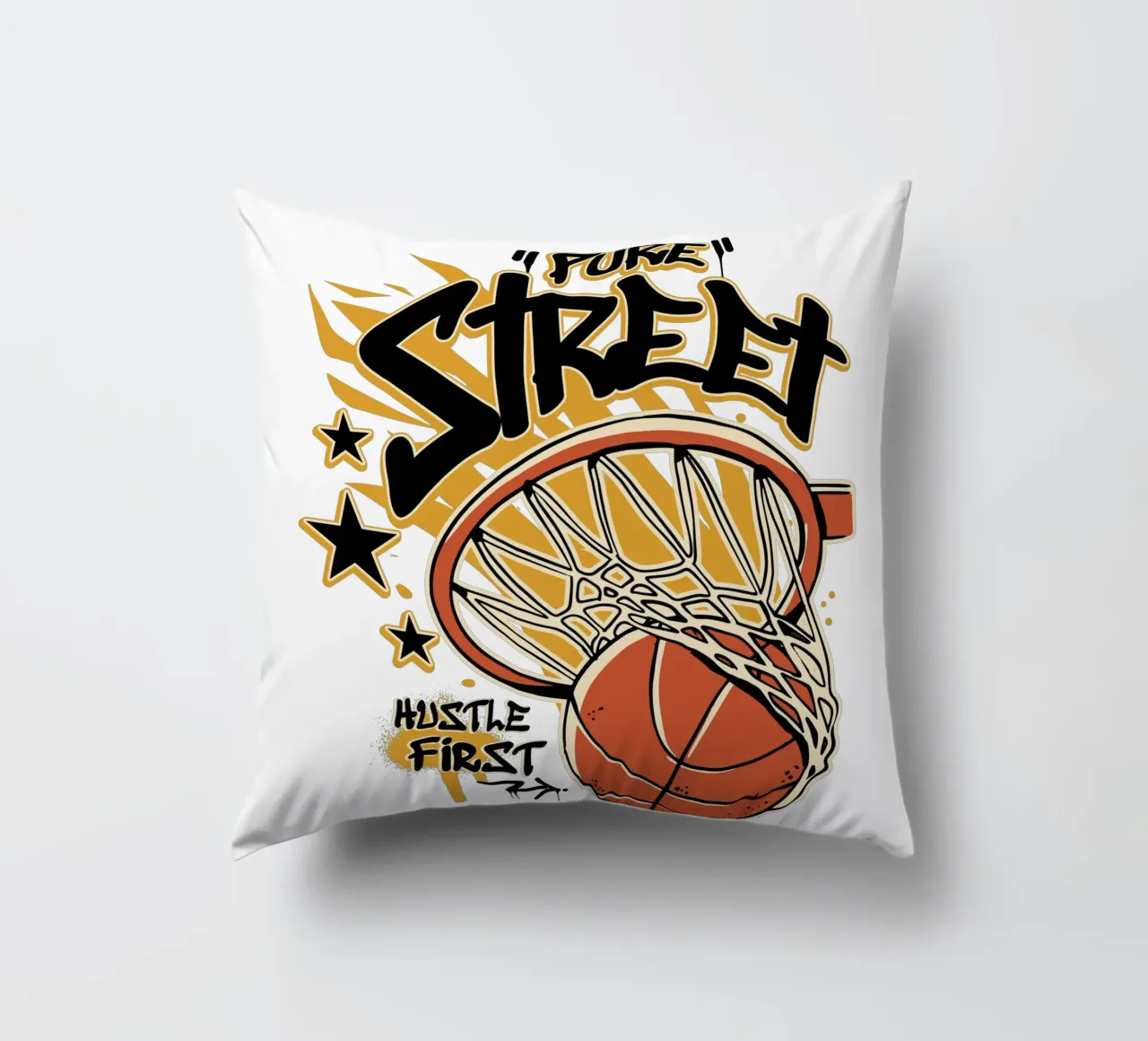 Hustle First Street Basket cuscino da TeeLab