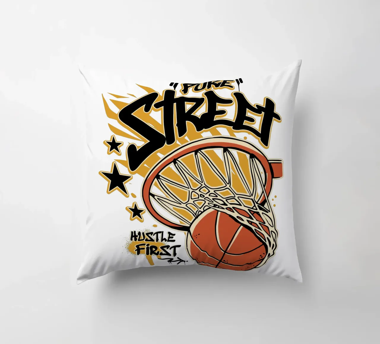 Hustle First Street Basket cuscino da TeeLab