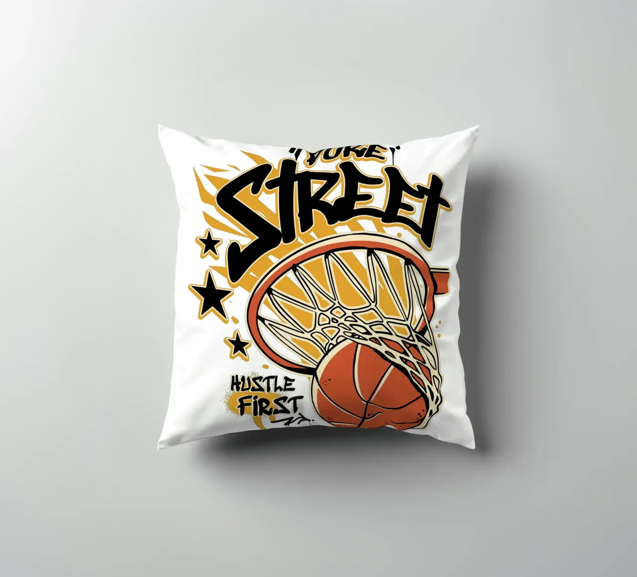 Hustle First Street Basket cuscino da TeeLab