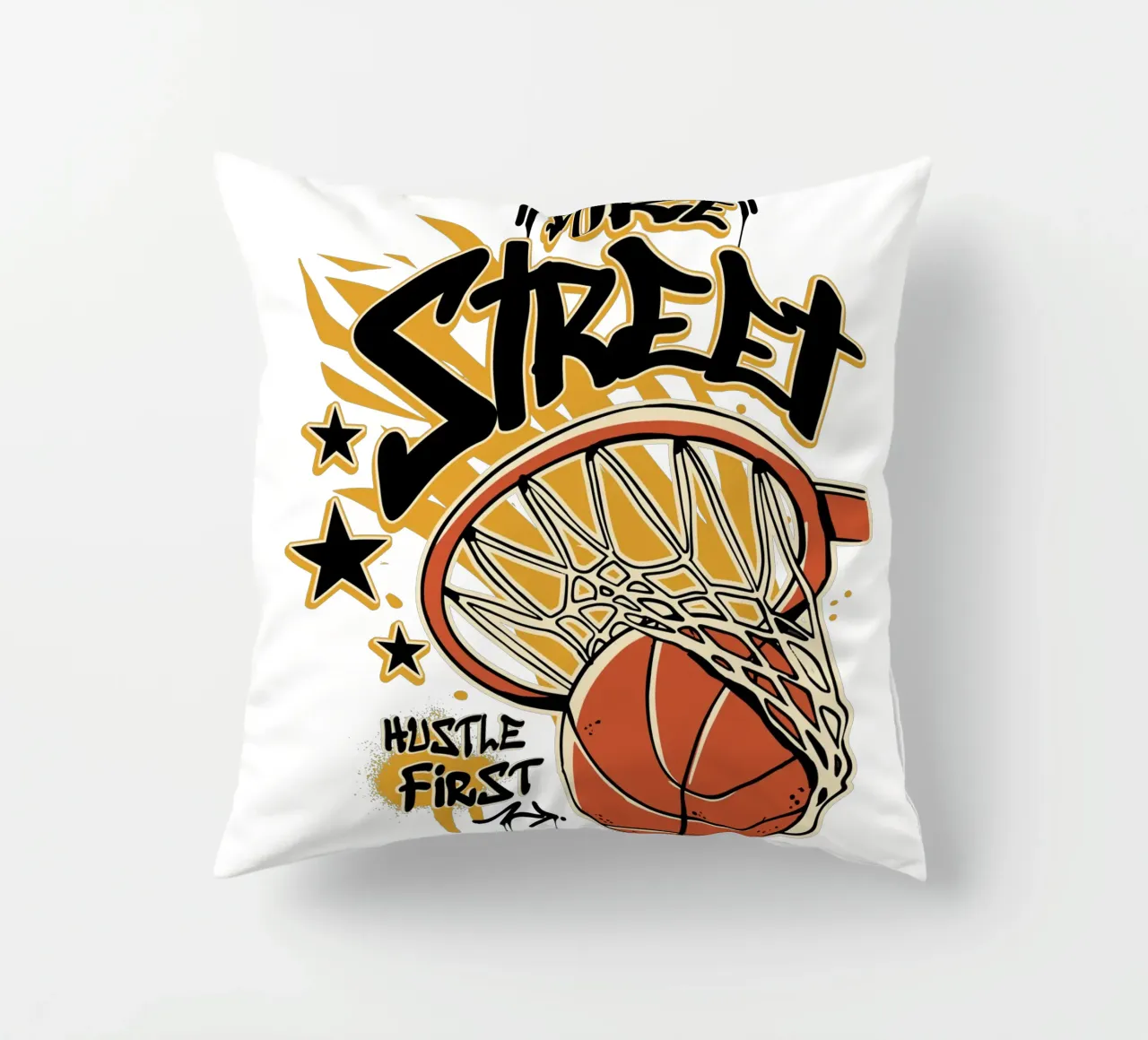 Hustle First Street Basket cuscino da TeeLab